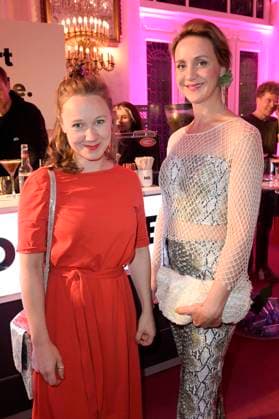 Katharina Leonore Goebel and Anne Christine Römeth at the Aftershow Party after the 24 First Steps Awards at the Theater des Westens Berlin, 08 10 2023 Foto:xF.xKernx xFuturexImagex fist_steps_3278