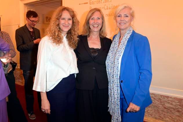 Chiara Schoras, Petra Zieser and Marika Ullrich at the Aftershow Party after the 24 First Steps Awards at the Theater des Westens Berlin, 08 10 2023 Foto:xF.xKernx xFuturexImagex fist_steps_3282