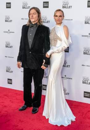 New York City Ballet’s 2023 Fall Fashion Gala Norman Reedus and Diane Kruger wearing dress by Givenchy attend New York City Ballet’s 2023 Fall Fashion Gala celebratingthe company s 75th Anniversary by honoring co-founding choreographers George Balanchine and Jerome Robbins at David H. Koch Theater in New York New York New York United States Copyright: LevxRadin