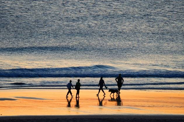 Spanien Spanien, 202301001, Badestrand in Conil *** Spain Spain, 202301001, bathing beach in Conil