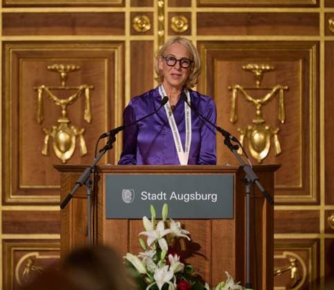 Katrin Eigendorf, Speech Ceremonial awarding of the Augsburg Peace Prize 2023 to journalist Katrin Eigendorf Ceremonial awarding of the Augsburg Peace Prize 2023 to journalist Katrin Eigendorf B-HAUPT