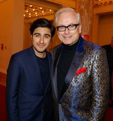 Atrin Madani, Hans Jürgen Schatz at the award ceremony of the German Musical theater PReises 2023 at the Theater des Westens, Berlin