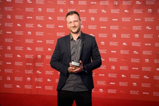 Florentin Adolf Award Category Best Sound Design at the German Musical theater PReward 2023 at the Theater des Westens, Berlin