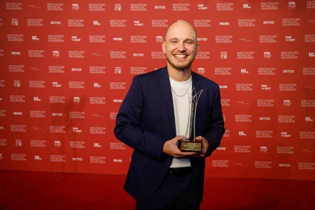 Nico Went Award Category Best Actor Supporting Role at the German Musical theater PReises 2023 at the Theater des Westens, Berlin