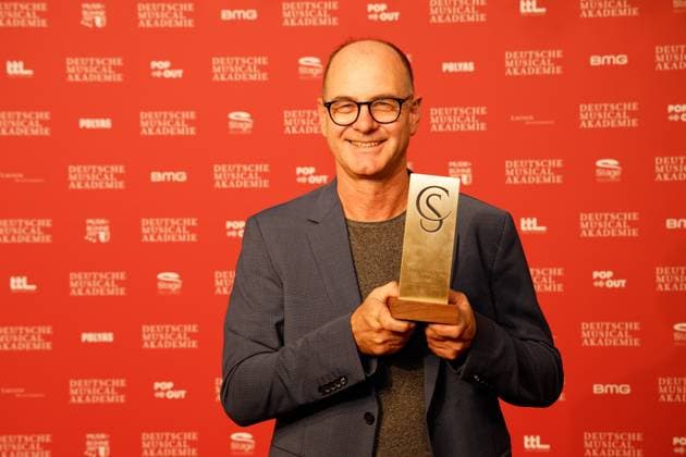 Arne Beeker Production Manager LAndestheater Linz at the award ceremony of the German Musical theater PReises 2023 at the Theater des Westens, Berlin