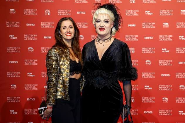 Daisy and Sheila Wolf at the German Musical Theater Award 2023 ceremony at the Theater des Westens Berlin, 09 10 2023 Foto:xB.xDummerx xFuturexImagex musicalpreis_3015