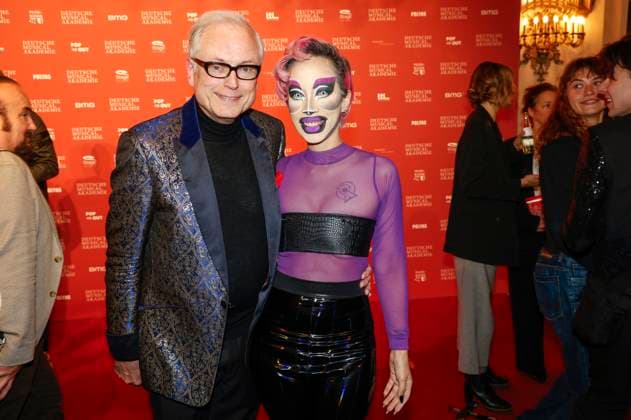Hans Jürgen Schatz and Ryan Stecken at the award ceremony of the German Musical Theater Prize 2023 at the Theater des Westens Berlin, 09 10 2023 Foto:xB.xDummerx xFuturexImagex musicalpreis_3031