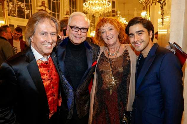Bert Beel, Hans Jürgen Schatz, Dagmar Gelbke and Atrin Madani at the award ceremony of the German Musical Theater Award 2023 at the Theater des Westens Berlin, 09 10 2023 Foto:xB.xDummerx xFuturexImagex musicalpreis_3041
