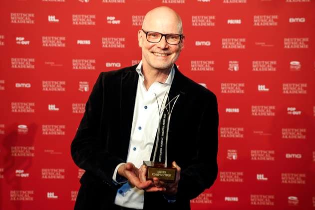 The winner Best Composition Gisle Kverndokk at the award ceremony of the German Musical Theater Award 2023 at the Theater des Westens Berlin, 09 10 2023 Foto:xB.xDummerx xFuturexImagex musicalpreis_3051