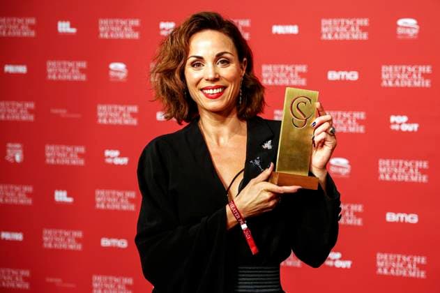 The Craig Simmons Award winner for an individual Sophie Berner at the German Musical Theater Award 2023 ceremony at the Theater des Westens Berlin, 09 10 2023. Foto:xB.xDummerx xFuturexImagex musicalpreis_3058