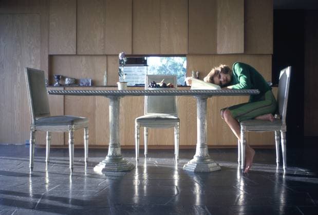 Film The Spiral Road Actress Gena Rowlands at the set Los Angeles, CA USA  Copyright: xLeoxFuchsx 0084b Gena Rowlands table New TSR