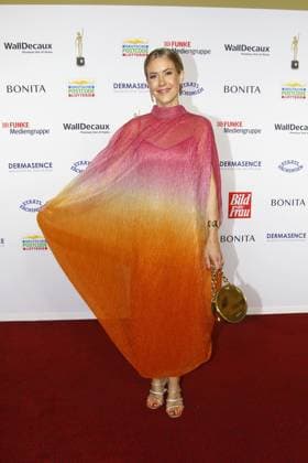 Wolke Hegenbarth at the award ceremony Goldene Bild der Frau on 11 10 2023 in Hamburg Goldene Bild der Frau award ceremony 2023 in Hamburg