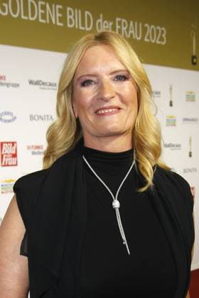 Claudia Kleinert at the award ceremony Goldene Bild der Frau on 11 10 2023 in Hamburg Goldene Bild der Frau award ceremony 2023 in Hamburg