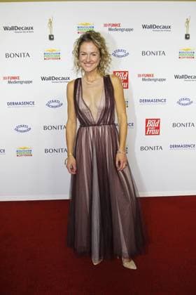 Rhea Harder at the award ceremony Goldene Bild der Frau on 11 10 2023 in Hamburg Goldene Bild der Frau award ceremony 2023 in Hamburg