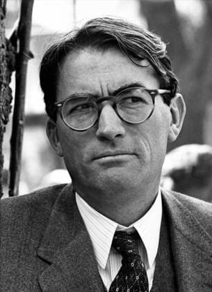 Film To Kill A Mockingbird Actor Gregory Peck in a scene of the film Monroeville, Alabama USA  Copyright: xLeoxFuchsx 0702 Peck (To Kill a Mockingbird) GLASSES PORTRAIT