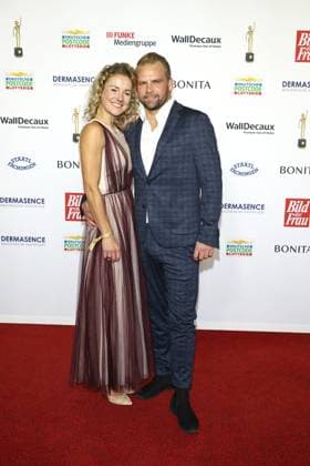 Golden picture of the woman in Hamburg Rhea Harder Vennewald and Joerg Vennewald, award of the Golden picture of the woman in the new Flora, Hamburg, 11 10 2023 Copyright: xEventpressxBecherx