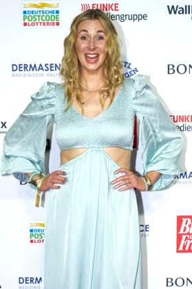 Andrea Gerhard at the 16 award ceremony of the Golden Woman 2023 at the Stage Theater Neue Flora Hamburg, 11 10 2023 Foto:xU.xStammx xFuturexImagex bild_3012