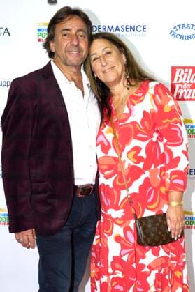 Dieter Landuris with wife Natascha Landuris at the 16 award ceremony of the Golden Picture of the Woman 2023 at the Stage Theater Neue Flora Hamburg, 11 10 2023 Foto:xU.xStammx xFuturexImagex bild_3041