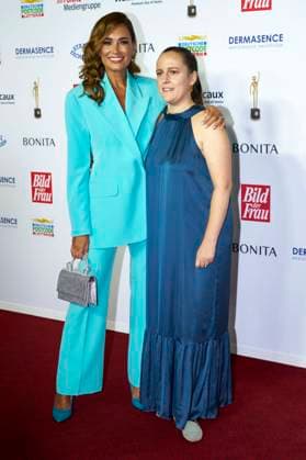 Jana Ina Zarrella and Philippa Mund at the 16 award ceremony of the Golden Image of Woman 2023 at the Stage Theater Neue Flora Hamburg, 11 10 2023 Foto:xU.xStammx xFuturexImagex bild_3081