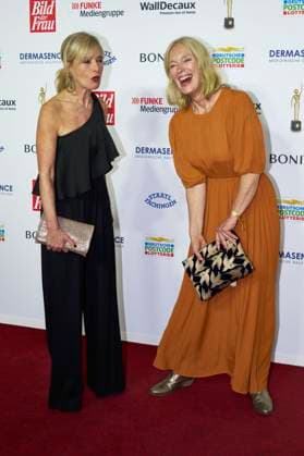 Katharaina Abt and Katja Weitzenböck at the 16 award ceremony of the Golden Picture of the Woman 2023 at the Stage Theater Neue Flora Hamburg, 11 10 2023 Foto:xU.xStammx xFuturexImagex bild_3113