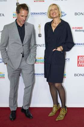 Matthias Schloo and Sanna Englund at the 16 award ceremony of the Golden Image of Woman 2023 at the Stage Theater Neue Flora Hamburg, 11 10 2023 Foto:xU.xStammx xFuturexImagex bild_3144
