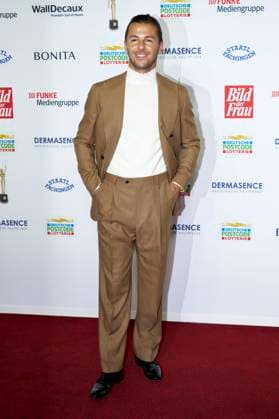 Riccardo Basile at the 16 award ceremony of the Golden Image of Woman 2023 at the Stage Theater Neue Flora Hamburg, 11 10 2023 Foto:xU.xStammx xFuturexImagex bild_3190