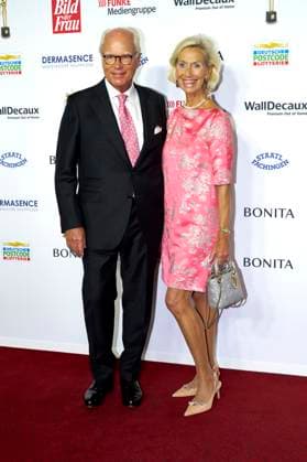 Ulrich Tröger and Kristina Tröger at the 16 award ceremony of the Golden Image of Woman 2023 at the Stage Theater Neue Flora Hamburg, 11 10 2023 Foto:xU.xStammx xFuturexImagex bild_3204