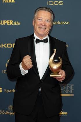 Award Goldene Henne 2023 Harold Kreis at the Goldene Henne 2023 on 13 10 2023 in Studio 3 of the Media City in Leipzig Copyright: xEventpressxKochanx