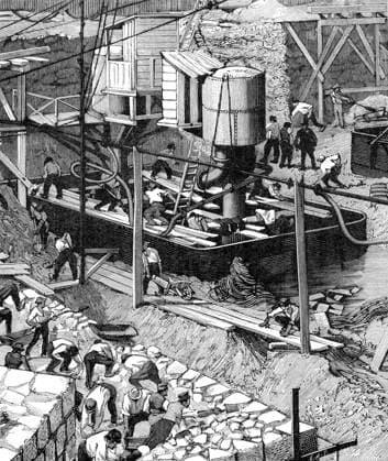 RECORD DATE NOT STATED Paris, France - Tour Eiffel, Construction. Paris, France - Tour Eiffel, Construction. Date: circa 1887  Copyright: Gemini Picture No. 10811004