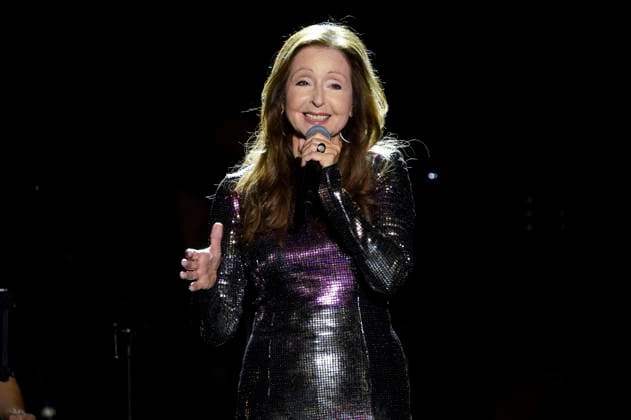 Vicky Leandros live at a concert of the I love life My farewell tour at the Tempodrom Berlin, 15 10 2023 Foto:xT.xBartillax xFuturexImagex leandros_3016