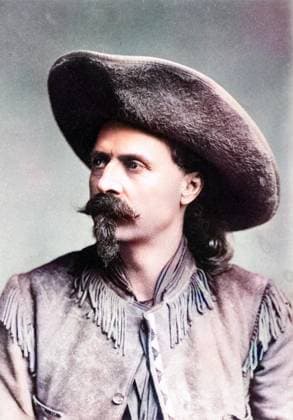 RECORD DATE NOT STATED Portrait photgraph of Buffalo Bill. Soldier, bison hunter and showman. Portrait photgraph of Buffalo Bill. Soldier, bison hunter and showman.  Copyright: Gemini 13993659