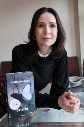 16 10 2023, Frankfurt, DEU Presentation of the German Book Prize at the Frankfurt Roemer Ulrike Sterblich, author selected by the jury for the shortlist of the German Book Prize 2023.