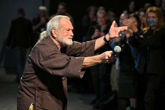 Bilder des Jahres 2023, Entertainment 10 Oktober Entertainment Themen der Woche KW42 Entertainment Bilder des Tages Lumiere Film Festival Screening 12 Monkeys Terry Gilliam attending the screening of the movie 12 Monkeys during 15th Lumiere Film Festival in Lyon, France on October 17, 2023. Photo by Julien Reynaud APS-Medias ABACAPRESS.COM Lyon France  Copyright: xReynaudxJulien APS-Medias ABACAx 872072_022 ReynaudxJulien APS-Medias ABACAx 872072_022