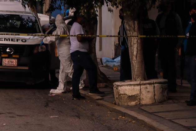 October 17, 2023, Chilpancingo, Guerrero, Mexico: The leader of the Union of Peoples and Organizations of the State of Guerrero, Bruno Placido, is murdered in the entrance of the state Health offices in Chilpancingo Chilpancingo Mexico - ZUMAj170 20231017_zip_j170_002 Copyright: xDavidxJuarezx