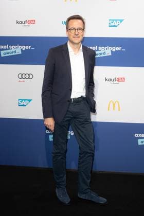 Axel Springer Award 2023 Philipp Justus at the Axel Springer Award 2023 in the Axel Springer New Building on 17 10 2023 in Berlin Copyright: xEventpressxKochanx