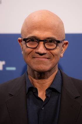 Axel Springer Award 2023 Satya Nadella at the Axel Springer Award 2023 in the Axel Springer New Building on 17 10 2023 in Berlin Copyright: xEventpressxKochanx