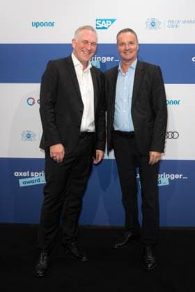 Axel Springer Award 2023 Christian Eigen at the Axel Springer Award 2023 in the Axel Springer New Building on 17 10 2023 in Berlin Copyright: xEventpressxKochanx