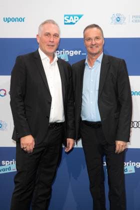 Axel Springer Award 2023 Christian Eigen at the Axel Springer Award 2023 in the Axel Springer New Building on 17 10 2023 in Berlin Copyright: xEventpressxKochanx