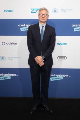 Axel Springer Award 2023 Ulf Poschardt at the Axel Springer Award 2023 in the Axel Springer New Building on 17 10 2023 in Berlin Copyright: xEventpressxKochanx