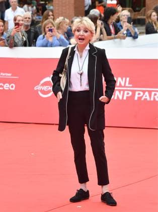 Rome, Rome Film Fest 2023. Rome Film Festival. Red carpet Isabella Rossellini. Pictured : Enrica Bonaccorti  Copyright: xMaurizioxD Avanzox xipa-agency.nx xDxAvanzo Provvisionatox IPA_IPA41102523
