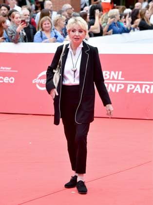 Rome, Rome Film Fest 2023. Rome Film Festival. Red carpet Isabella Rossellini. Pictured : Enrica Bonaccorti  Copyright: xMaurizioxD Avanzox xipa-agency.nx xDxAvanzo Provvisionatox IPA_IPA41102532