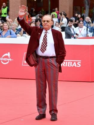 Rome, Rome Film Fest 2023. Rome Film Festival. Red carpet Isabella Rossellini. Pictured: Renzo Arbore  Copyright: xMaurizioxD Avanzox xipa-agency.nx xDxAvanzo Provvisionatox IPA_IPA41102565