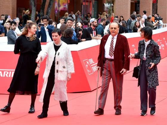 Rome, Rome Film Fest 2023. Rome Film Festival. Red carpet Isabella Rossellini Rome, Rome Film Fest 2023. Rome Film Festival. Red carpet Isabella Rossellini. Pictured: Alice Rohrwacher, Isabella Rossellini and Renzo Arbore Rome Italy  Copyright: xIPA ABACAx BRIPA20231020_949 IPA ABACAx BRIPA20231020_949