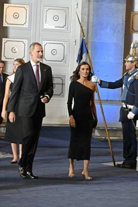 Spanish King Felipe VI and Letizia with Princess of Asturias Leonor de Borbon and Sofia de Borbon during the Princess of Asturias Awards 2023 in Oviedo, on Friday 20 October 2023 Cordon Press