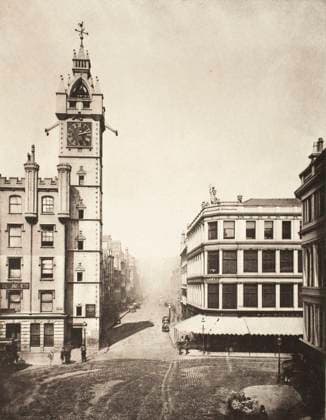 RECORD DATE NOT STATED High Street From The Cross ( 1), Printed 1900. Copyright:xHeritagexArt HeritagexImagesxThomasxAnnanx IMAGO, ! ACHTUNG: AUFNAHMEDATUM GESCHÄTZT!  Copyright:HeritagexArt HeritagexImagesxThomasxAnnanx IMAGO