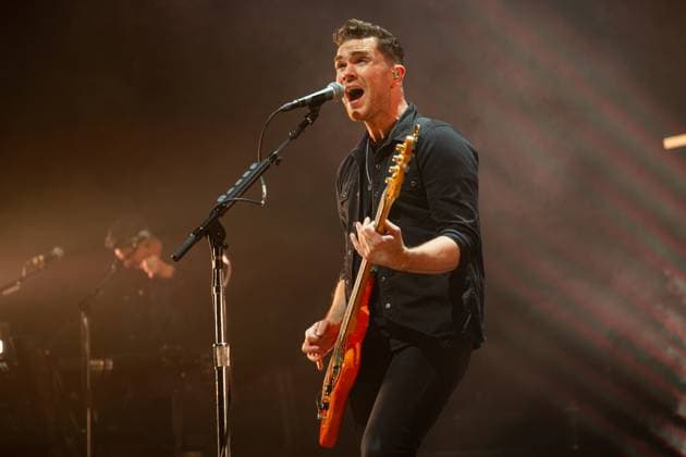 Entertainment Themen der Woche KW43 Entertainment Bilder des Tages Royal Blood Performing in London Rock band Royal Blood performing at Eventim Apollo, Hammersmith, London London Eventim Apollo UK Copyright: xJohnxBarryx JB3_4495