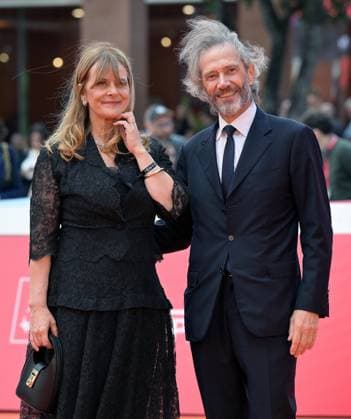 October 25, 2023, ROME, ITALY: German actor Nastassja Kinski (L) and General Director of the Foundation Expo Roma 2030, Lamberto Mancini (R), attend the 18th annual Rome International Film Fest in Rome, Italy, 25 October 2023. The Festa del Cinema di Roma runs from 18 to 29 October 2023. ANSA ETTORE FERRARI ROME ITALY  - ZUMAa110 20231025_zaf_a110_045 Copyright: xEttorexFerrarix