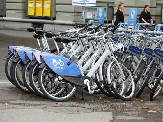 Foto Manuel Geisser 24.10.2023 Luzern Schweiz Bild : Nextbike Mietvelos *** Photo Manuel Geisser 24 10 2023 Lucerne Switzerland picture Nextbike rental bikes 