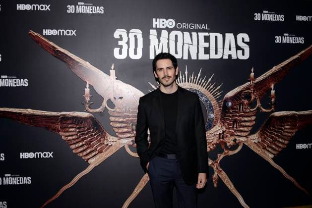 October 26, 2023, Mexico City, Ciudad de Mexico, Mexico: October 25, 2023, Mexico City, Mexico: Claudio Roca Attends the black carpet of the season 2 Premiere of the 30 Monedas Tv Series by HBO, at Salon Barcelona. on October 25, 2023 in Mexico City, Mexico. Mexico City Mexico - ZUMAe321 20231026_zea_e321_011 Copyright: xCarlosxTischler xEyepixxGroupx