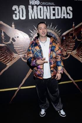 October 26, 2023, Mexico City, Ciudad de Mexico, Mexico: October 25, 2023, Mexico City, Mexico: Pee Wee Attends the black carpet of the season 2 Premiere of the 30 Monedas Tv Series by HBO, at Salon Barcelona. on October 25, 2023 in Mexico City, Mexico. Mexico City Mexico - ZUMAe321 20231026_zea_e321_023 Copyright: xCarlosxTischler xEyepixxGroupx